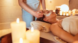 relaxing beauty treatment